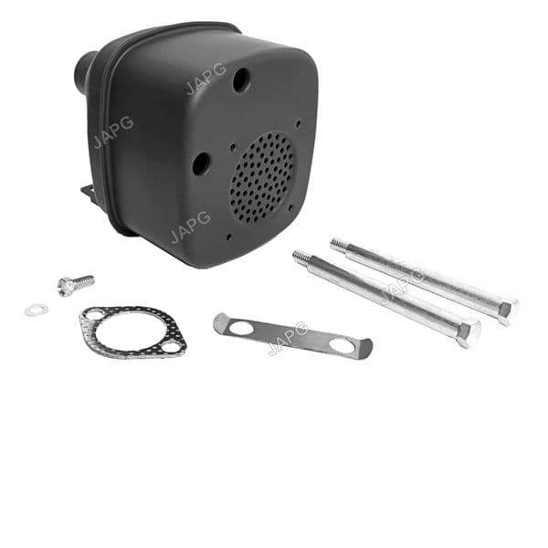Exhaust Muffler, Replaces Briggs and Stratton 394170, 394180, 491413, 691874