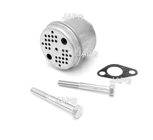 Exhaust Muffler, Tecumseh ECH90, H22, H25, H30, H35, HSK30 Engines Part 27181, 30082, 30996