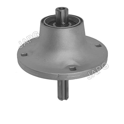FRONT Mandrel Blade Shaft Assembly, Husqvarna Rider 11C, R11C, 11R, 13C, 15C, 16C Mower