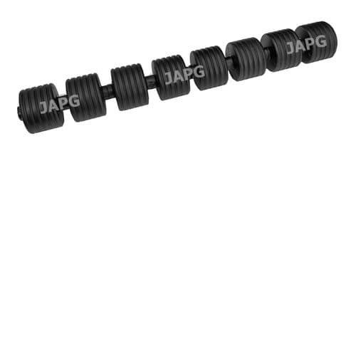 Front Roller Set, Qualcast Suffolk Punch 35DL, 35S, 35SK Mowers UP TO YEAR 1994 ONLY