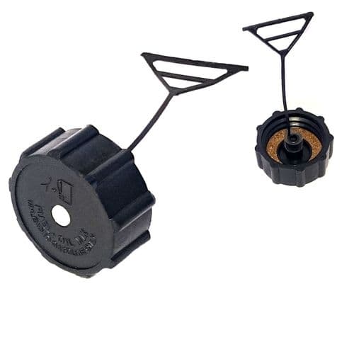 Fuel Cap, Homelite ST285, ST385, ST485, SX135 Trimmer Part A00982B, A00982A, DA00099A, BA00099