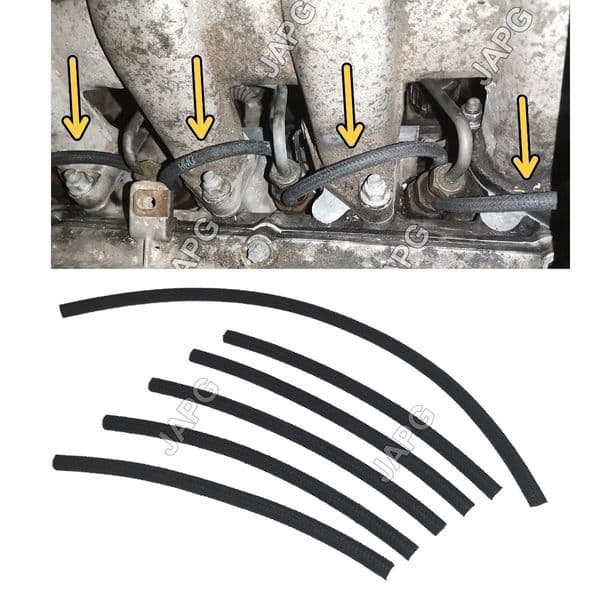 Fuel Injector Spill Rail Leak Off Pipe Hose set, RANGE ROVER P38 2.5L DIESEL BMW