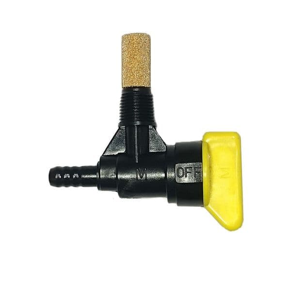 Fuel Petrol Tap, Atco Mower Part L16019, F016L16019, FOR 3/16