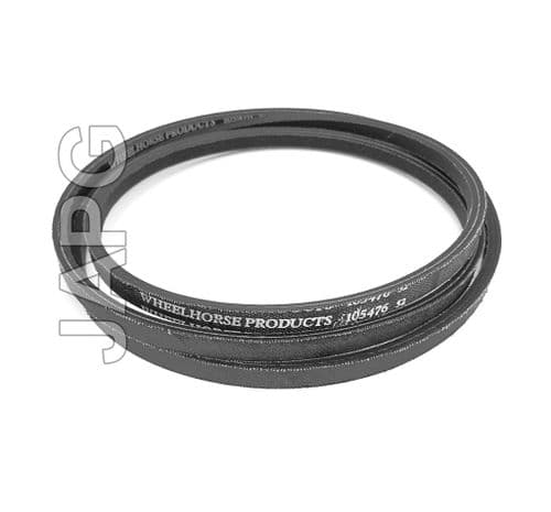 Genuine Cutting Deck Drive Belt, Wheelhorse A90, A100 Ride On Mower 36" Part 105476, 106751