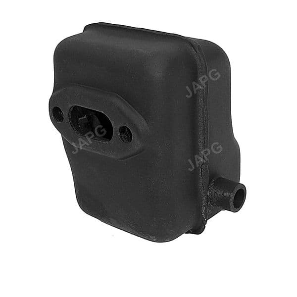 Genuine Exhaust Muffler, Kawasaki TG18, TG018D Engine Part 49070-2452, 49070-2452-9, 49070-2452-9X