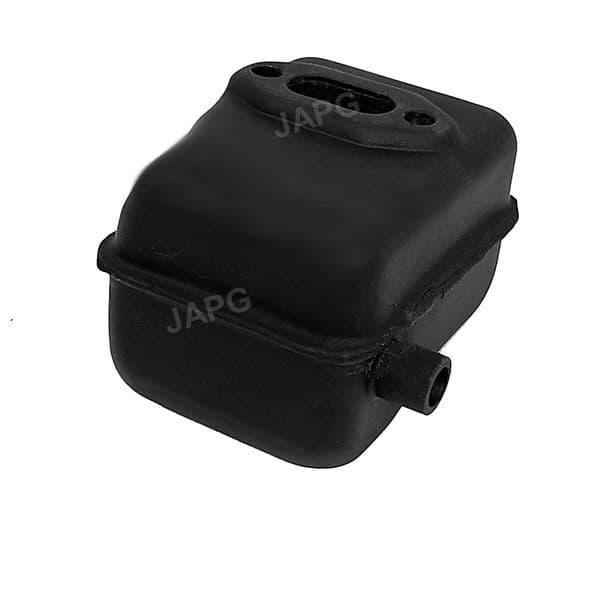 Genuine Exhaust Muffler, Kawasaki TG18, TG018D Engine Part 49070-2452, 49070-2452-9, 49070-2452-9X