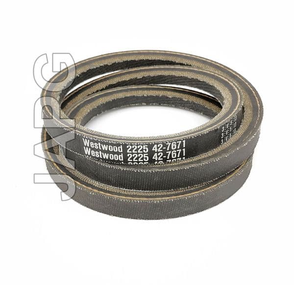 Genuine Westwood Cutting Deck Drive Belt Part No 2225, 22915500, 42-7671
