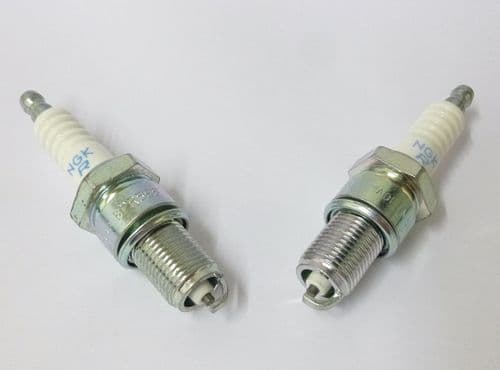 Honda HF2415 Ride On Mower GCV520 Engine New Spark Plugs Set of 2 Part 98079-55846