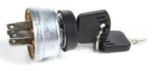 Honda HF2415 Ride On Mower Ignition Switch and Keys Part 80126-Y09-003