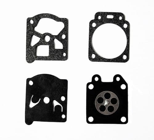 Husqvarna 225B, 225BX Blower Carburettor Gasket & Diaphragm Kit Set