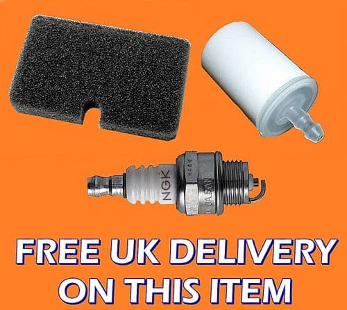 Husqvarna 232L, 232R, 232RD, 232RJ Trimmer Service Kit, Air Filter, Fuel Filter, Spark Plug, Parts