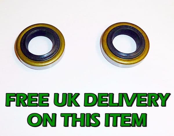 Husqvarna 244RX Brush Cutter Crank Shaft / Case Oil Seals Set of 2 Part 503 26 02-04