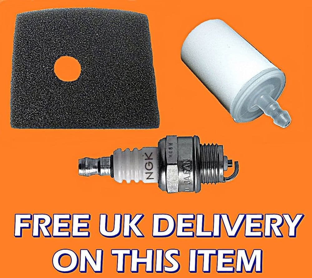 XLJOY Luftfilter Set - 5x Schaumstofffilter Für Husqvarna Trimmer