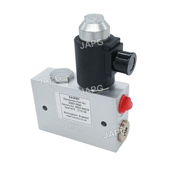 Hydraulic Rear Wheel Drive 4WD Valve, Ransomes Commander 3520 Mower Part 008012690, 8012690