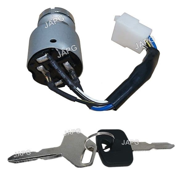Ignition Switch and Keys for Castel Garden CG84, CG84H, F966H, M125H, PDC140 Ride On Mower Part