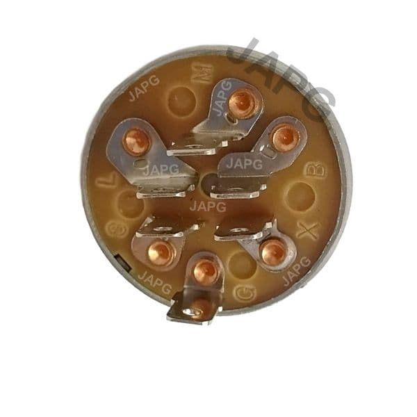 Ignition Switch & Keys, Hayter Heritage 12/30 & some 13/30 Mowers, Part 92377, 092377MA, MU092377