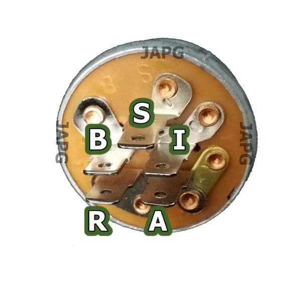 Ignition Switch & Keys, John Deere 110, 112, 120, 140, 200, 208 Ride on Mower AM32318, AM103286