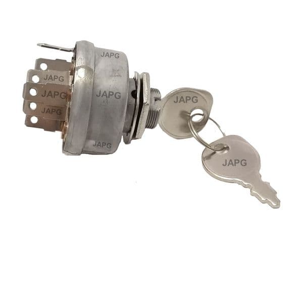 Ignition Switch & Keys, Murray Ride on Mower Part 92556, 092556, 092556MA, MU92556, 5412H, BS54124