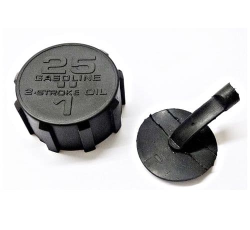 Kawasaki KT17, TF22, TF24, TH43, TH48, TZ031 Fuel Petrol Cap & Breather Vent Valve Seal Parts