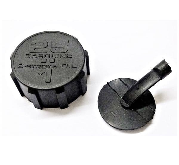 Kawasaki TD18, TD24, TD33, TD40, TD48 Fuel Petrol Cap & Breather Vent Valve Seal Parts