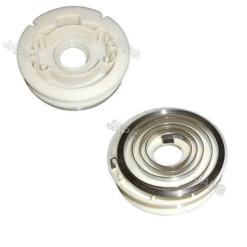 Lower Starter Pulley & Recoil Spring,  EFCO 8465 Ergo, 8535 Ergo, DSF4200, DSF4300 Cutter 62030010