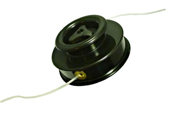 Manual Feed Trimmer Head, Echo SRM300ES Brush Cutter Part with 2.4mm Strimmer Line Included