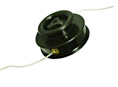 Manual Feed Trimmer Head, Kawasaki KBH27A, KBL27A, KBH27B, KBL27B Brush Cutter Part with 2.4mm Trimmer Line Included