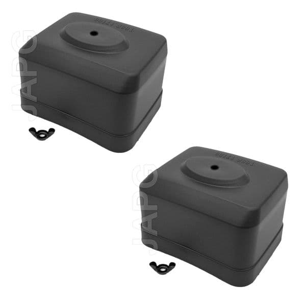 Pack of 2 x Air Filter Cover & Screw Nut Sets For Honda GX120, GX140, GX160, GX200 Engine Parts