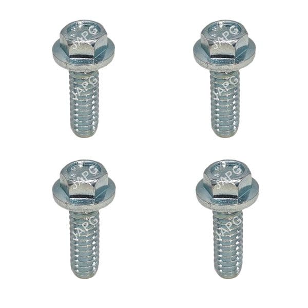 Pack of 4 x Reed Plate Screw Bolts, Tecumseh MV100S, AV520, AV600 Engines Part 29190061