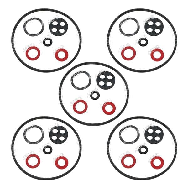 Pack of 5 Carburettor Gasket Seal Kit For Honda GX240, GX270, GX340, GX390 Engine Part 16010-ZE2-812