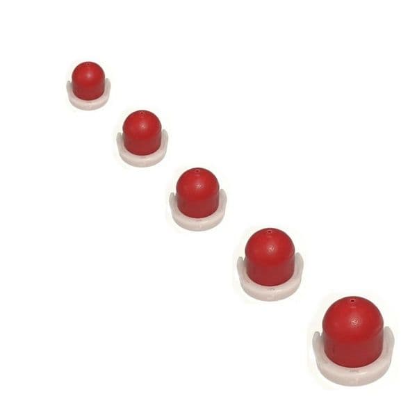 Pack Of 5, Primer Bulbs, Briggs and Stratton Quantum Engine Part 694395, 496115, 4180