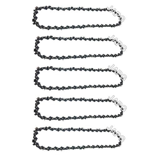 Pack of 5 x 52 Drive Link Chainsaw Chains 3/8" Pitch, 1.3mm, .050" Gauge 52DL