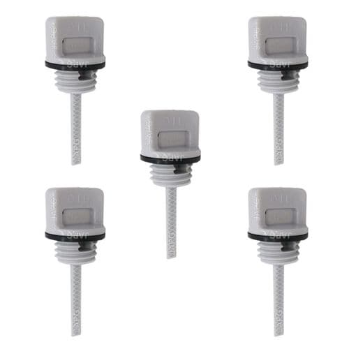 Pack of 5x Oil Filler Dipstick Cap & Seal For Honda GX110, GX120, GX140, GX160, GX200, 15600-Z0T-810