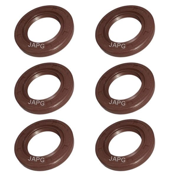 Pack of 6 x Crankshaft Oil Seals for Honda GX120 GX140 GX160 GX200 Engine 91201-Z0T-801