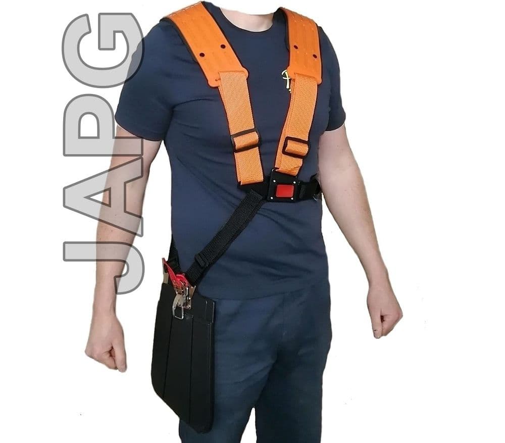 Professional Trimmer, Strimmer, Brush Cutter Adjustable Padded Harness Holder