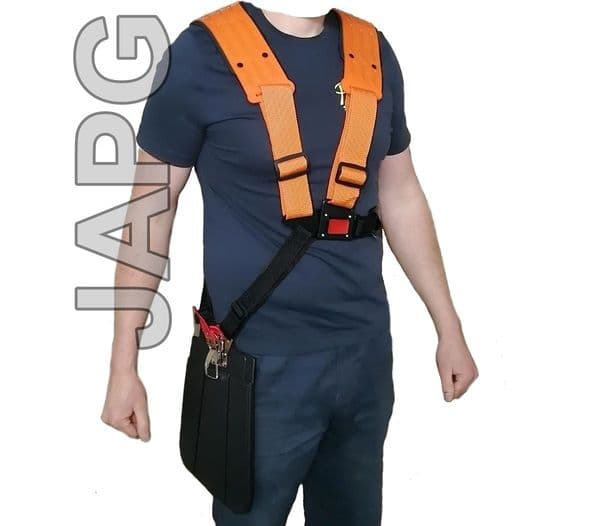 Professional Trimmer, Strimmer, Brush Cutter Adjustable Padded Harness Holder