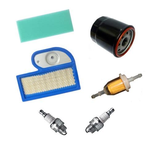 Service Kit, Air, Fuel, Oil Filter, Spark Plug, John Deere LT180, LTR180, LT190, LX277, LX280 Tractor Mowers