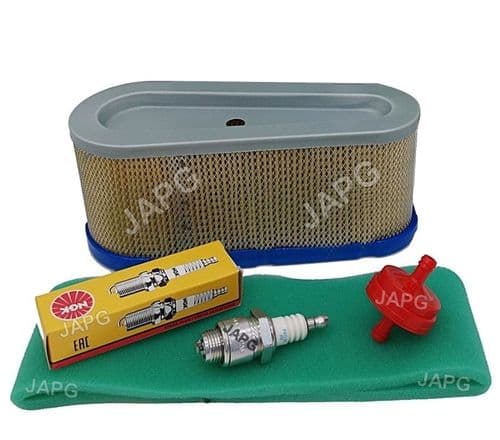 Service Kit Hayter Heritage 13/30, 13/40 Mower Air Filter, Fuel Filter, Spark Plug, NON OHV