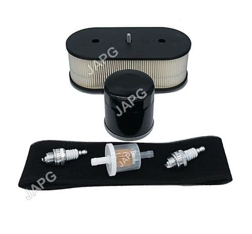 Service Kit, Kawasaki FH381V, FH430V, FH480V Engine, Air Filter, Fuel Filter, Oil Filter, Plugs
