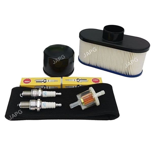 Service Kit, Kawasaki FS651V, FS691V, FS730V Engine, Air Filter, Fuel Filter, Oil Filter, Plugs