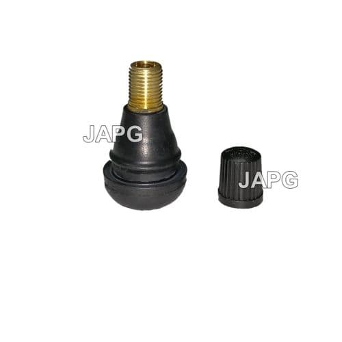 Short Tubeless Tyre Tire Valve, For Ride On Mowers Etc, TR412