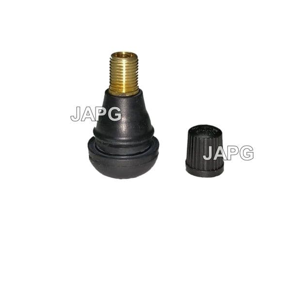 Short Tubeless Tyre Tire Valve, For Ride On Mowers Etc, TR412