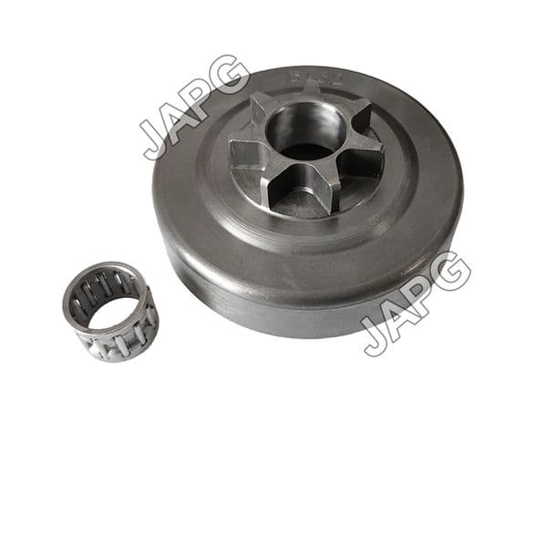 Spur Sprocket & Bearing, Jonsered 2041, 2045, 2050 Chainsaw Part .325