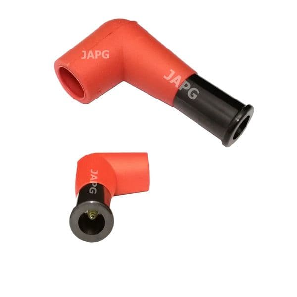 Suppressor Cap for 7mm HT Ignition Lead ( SCREW ON ) Mower, Rotovator, Generator, Black