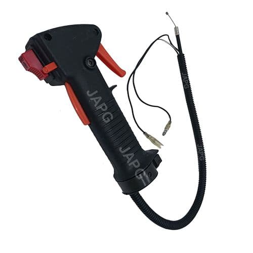 Throttle Control, Wire & Cable Assembly, Golden Star HT767D, HT777D, HT838D Hedge Trimmer Part
