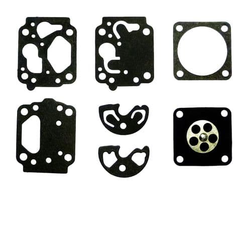 TK Carburettor Diaphragm, Gasket Kit, Kawasaki TH43, TH48 Engines, Trimmers, Brush Cutters Parts