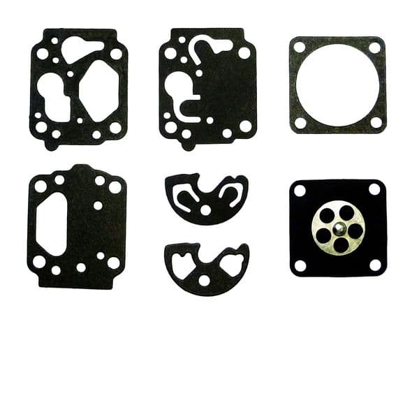TK Carburettor Diaphragm, Gasket Kit, Kawasaki TH43, TH48 Engines, Trimmers, Brush Cutters Parts