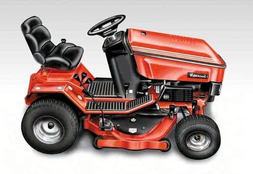 Westwood T2000, T2000H Ride On Tractor Mower Parts and Spares for Year 2001