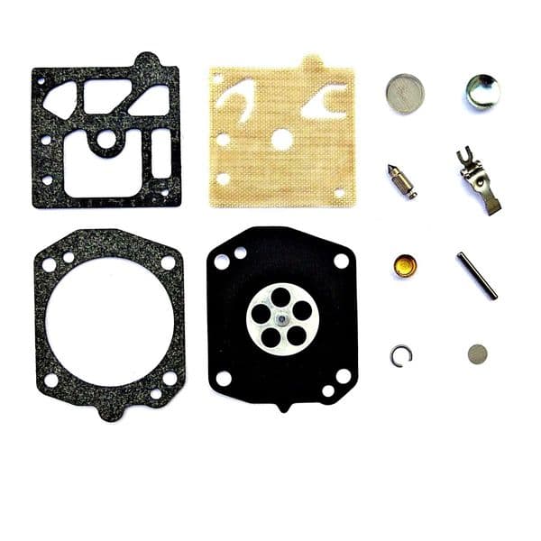 Walbro K22-HDA Carburettor Repair Kit Set includes Diaphragms, Gaskets, Needles, Levers, Welch Plugs, Parts