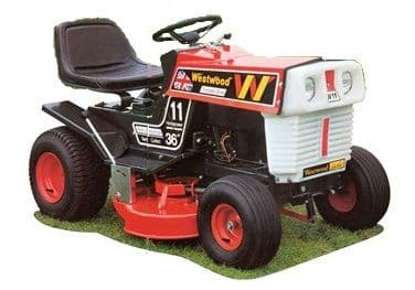 Westwood Gazelle W11,  W11C,  W11E Ride on tractor mower parts